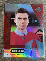 2020-21 Upper Deck Synergy Hockey RED ROOKIE Alec Regula #83 Chicago